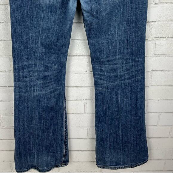 Abercrombie & Fitch Perfect Stretch Bootcut Jeans in Madison Size 10R - Picture 15 of 16